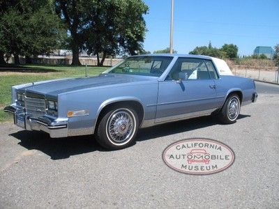 Gorgeous and well taken care of 1984 cadillac eldorado