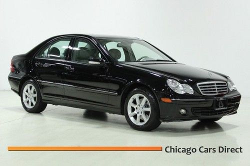 07  c280 4matic sedan sunroof 6cd auto harman kardon sirius one owner