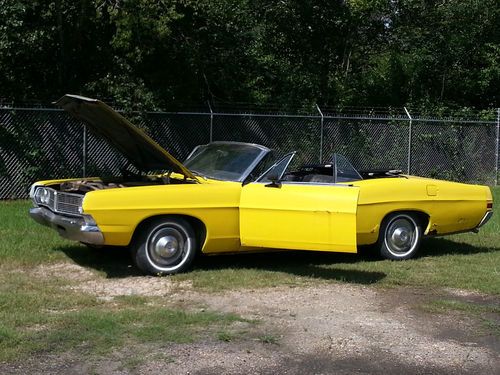 1968 ford galaxie 500 302ci convertible