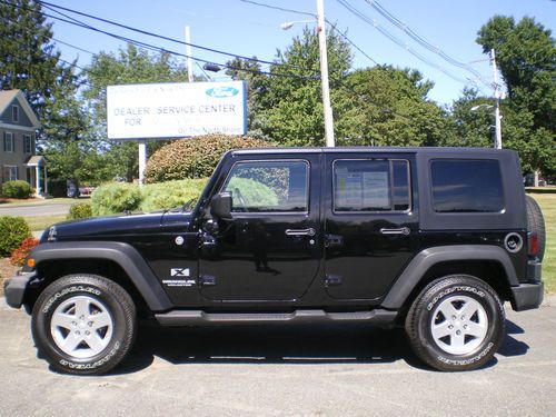 2009 jeep wrangler unlimited x sport utility 4-door 3.8l