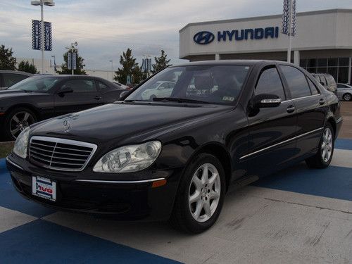 2004 mercedes benz s500 4matic navi roof sedan loaded clean carfax texas