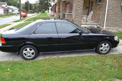 1996 acura tl premium sedan 4-door 2.5l black tan leather