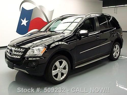 2009 mercedes-benz ml350 4matic awd p2 sunroof nav 49k texas direct auto