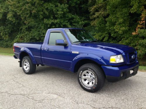 2006 ford ranger sport standard cab pickup 2-door 3.0l