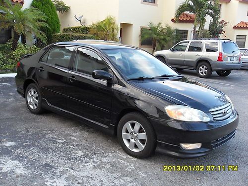 2004 toyota corolla s sedan 4-door 1.8l