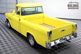 1955 chevy cameo big window pickup truck! frame off restoration! v8! stunning!