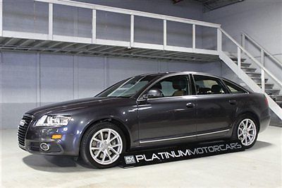 2011 audi a6 3.0t quattro premium plus, 1 owner, navigation, bose, 57k miles