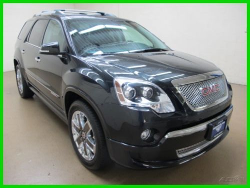 2012 denali 3.6l v6 sunroof nav dvd awd carbon black