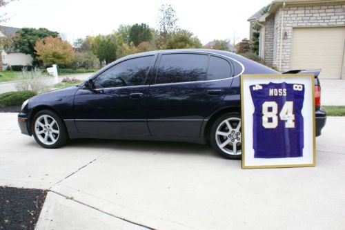 1999 lexus gs400 base sedan 4-door 4.0l owned by viking great randy moss