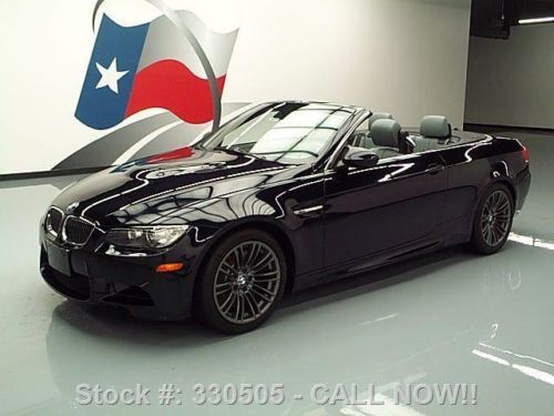 2008 bmw m3 convertible 6-spd htd leather xenons 18k mi texas direct auto