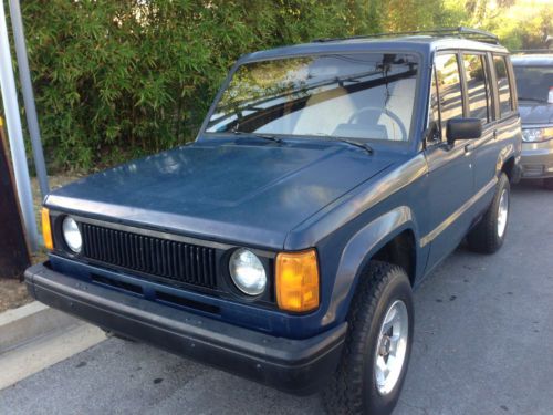 1986 isuzu trooper turbo diesel 4x4 4wd rare suv