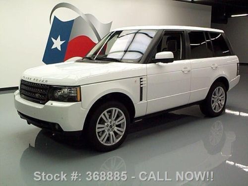 2012 land rover range rover hse lux 4x4 sunroof nav 25k texas direct auto