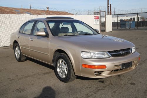 1998 nissan maxima gle sedan clean automatic 6 cylinder no reserve