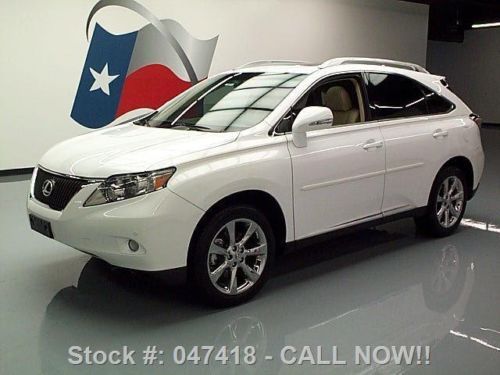 2011 lexus rx350 sunroof nav rear cam vent seats 46k mi texas direct auto