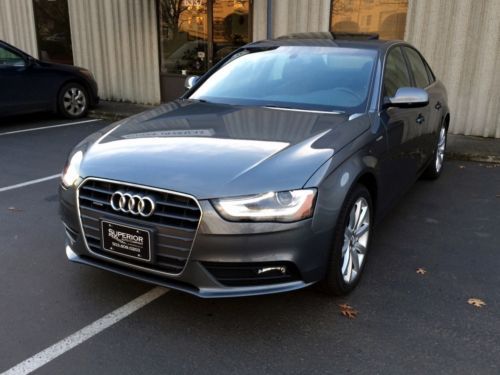 2013 audi a4 navigation premium plus  quattro awd warranty led xenon