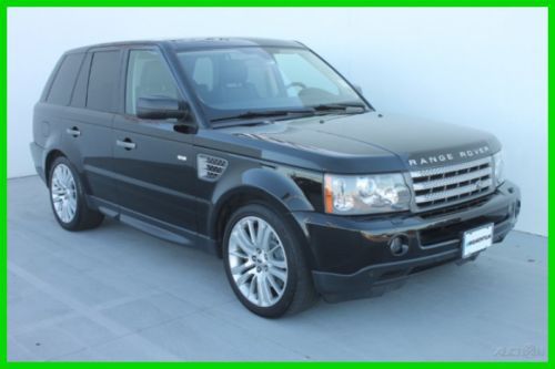 2009 range rover sport supercharged with nav/ roof / bk up cam/ we finance