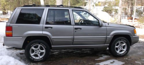 1998 jeep grand cherokee limited 5.9 v-8  suv florida title quadra trac 4wd