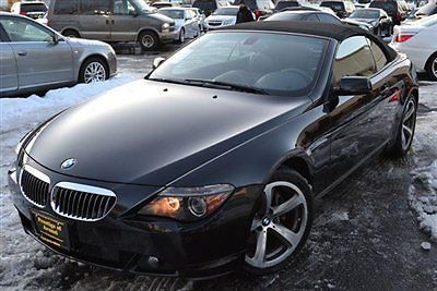 650i convertible navigation premium cold wether pkg. 6 series 2007 bmw 650i conv