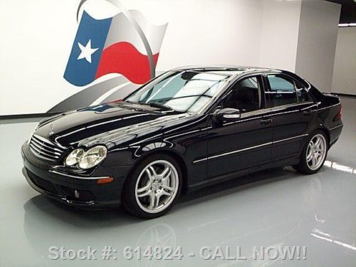 2005 mercedes-benz c55 amg sunroof nav xenons 79k miles texas direct auto