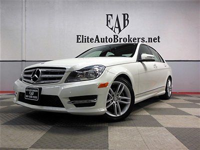 Navigation-rear camera-keyless go-hk sound-2012 c300 4matic sport-clean carfax