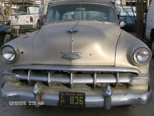 1954 chevrolet bel air base sedan 4-door 3.8l