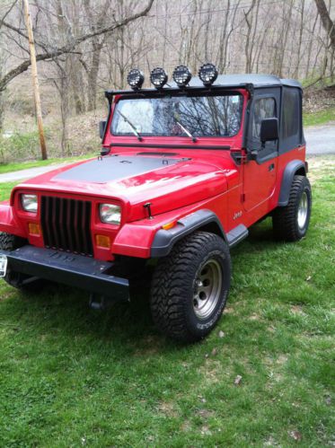 1993 jeep wrangler base sport utility 2-door 2.5l