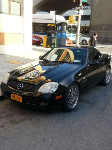 1999 mercedes-benz slk230 kompressor convertible **watch the video**