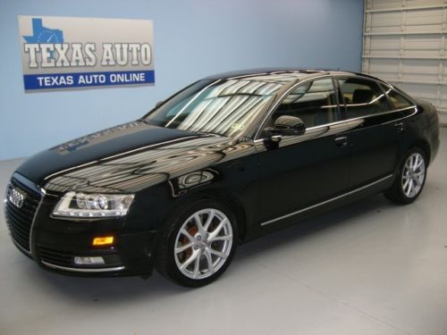 We finance!!  2009 audi a6 premium plus quattro roof nav heated seats texas auto