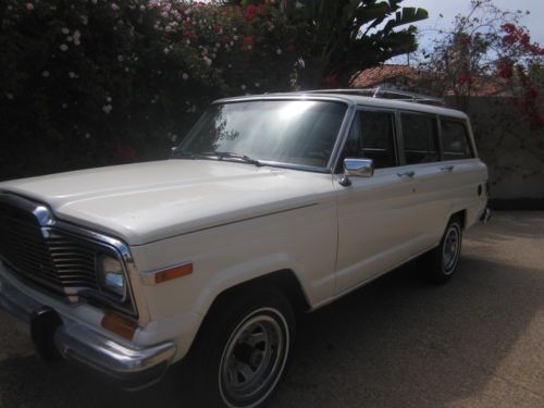 1982 jeep wagoneer modified 350 v8