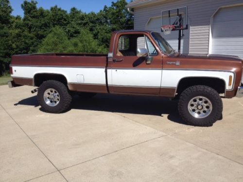 1980 chevrolet cheyenne k-20 4x4 pick-up truck chevy