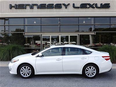 2013 toyota avalon xle one owner leather heated front seats bluetooth