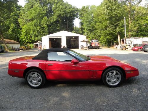 1990 chevrolet corvette convertible