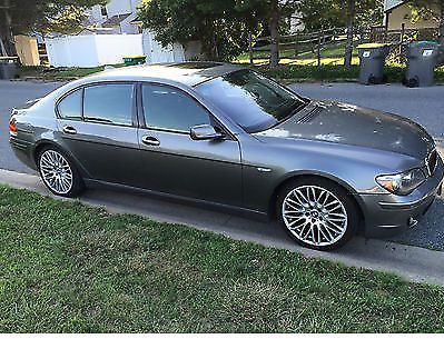 2007 bmw 750li 4d **sports pkg** fully loaded 20&#034; factory rims *117k