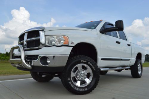 2005 dodge ram 2500 quad cab slt diesel 4x4 clean!!