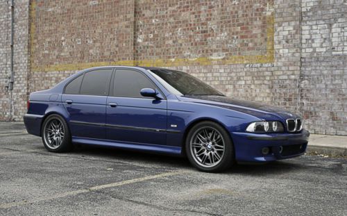 Blue 2000 bmw m5 sedan 4-door 5.0l