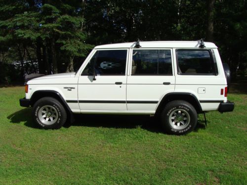 Clean 1991 mitsubishi montero rare rs raider sport 4-door 3.0l suv 4x4 low miles