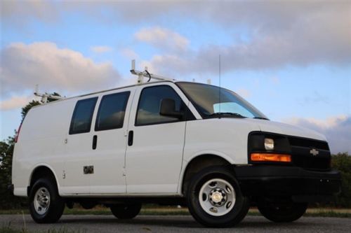 2012 chrvrolet express 2500 cargo van for sale~135&#034;~bins &amp; racks~ready to work