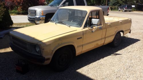 1980 ford courier turbo 2.3 thunderbird fuel injected with extras runs and drive