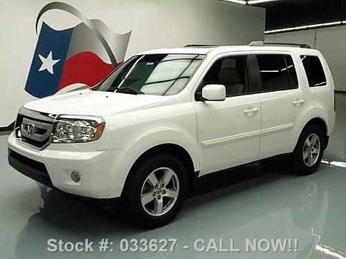 2011 honda pilot ex-l sunroof rear cam htd seats 24k mi texas direct auto