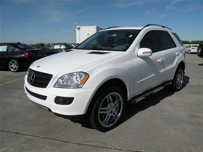 2006 mercedes-benz ml350 awd suv  white clean  good miles/low $$ *fl