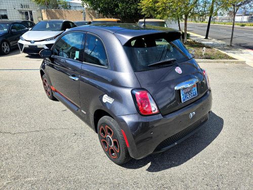 2014 fiat 500e battery electric hatchback