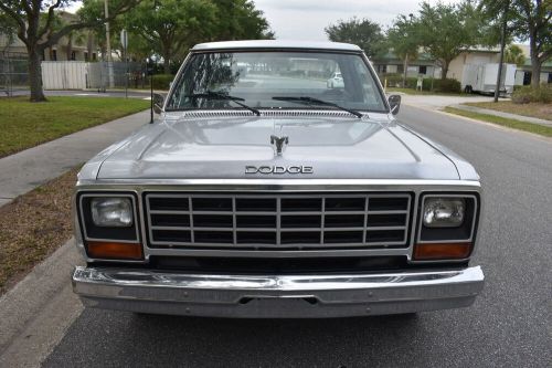 1984 dodge ram 1500 d100 regular cab pickup truck - only 183 miles - barn find