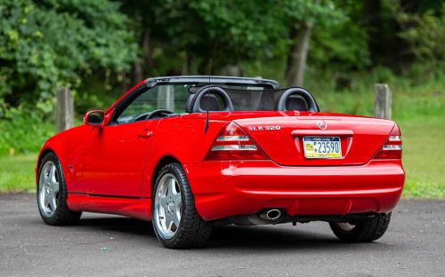 2001 mercedes-benz slk320 slk320 sport amg convertible 26k mi 6sp manual carfax!