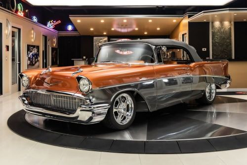 1957 chevrolet bel air convertible restomod