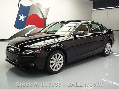 2010 audi a4 2.0t premium plus sunroof htd leather 48k texas direct auto