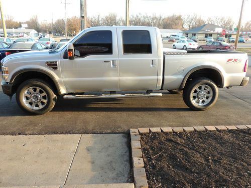 2008 ford f-350 super duty lariat crew cab pickup 4-door 6.4l