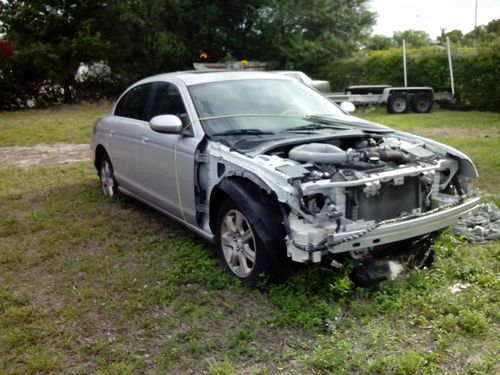 Jaguar s-type for parts, interior, doors, airbags, suspension, transmission!