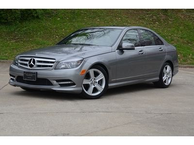 Clean carfax!! 2011 c300 4matic sport, all-wheel drive, heated seats, clean car!