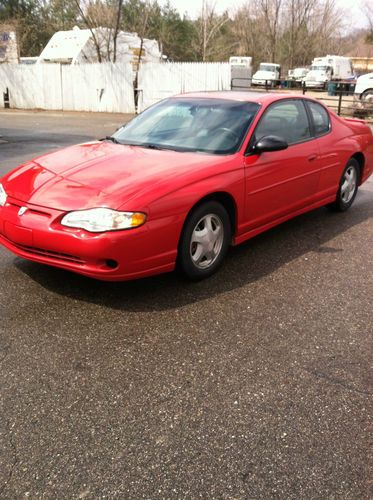 2004 chevrolet monte carlo ss coupe 2-door 3.8l salvage no reserve