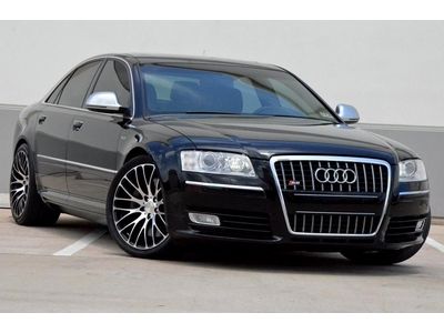 2008 audi s8 quattro navigation bk up cam htd seats carbon fibre $499 ship